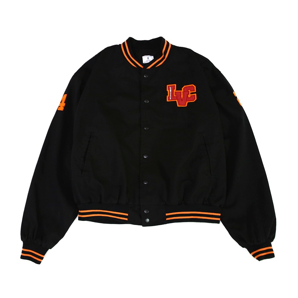 [Long Vacation]  Team Courage Squad Jacket Black