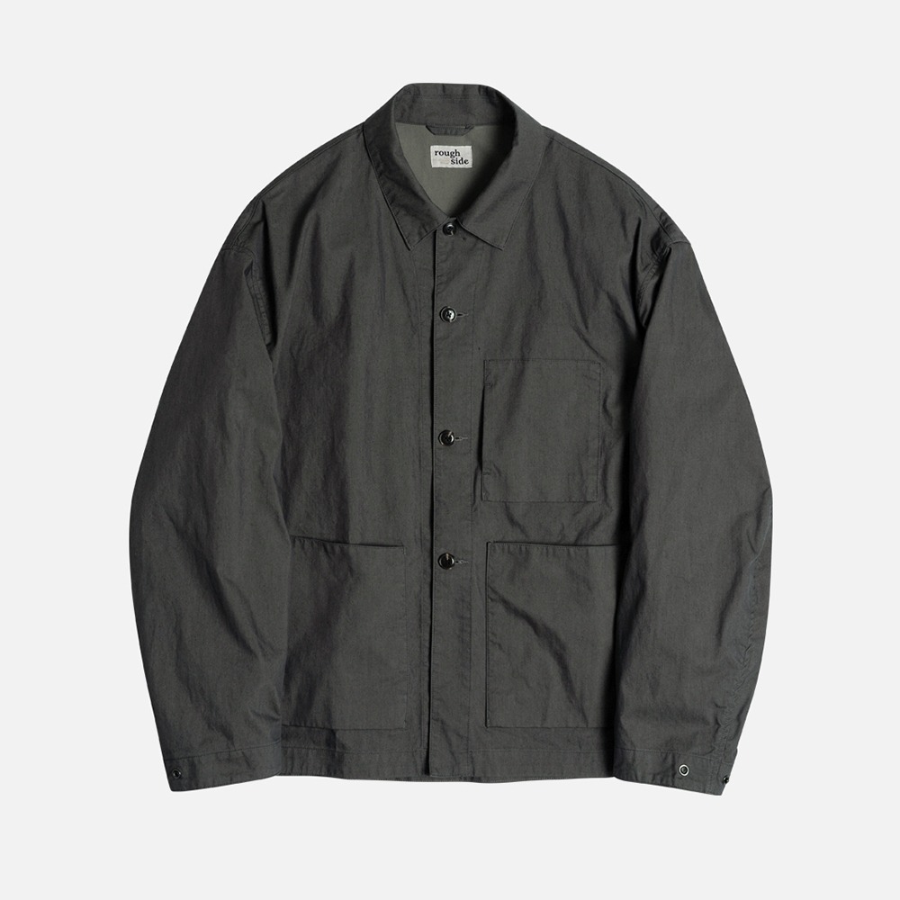 [Rough Side]  23FW Comfort Jacket Charcoal