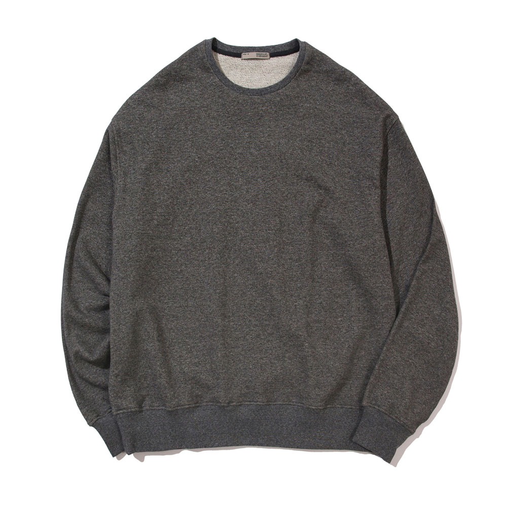 [Pottery]  Comfort Sweat Shirts Charcoal Grey