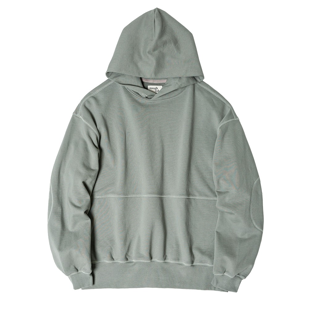 [Rough Side]  Oversized Hoodie Pale Mint