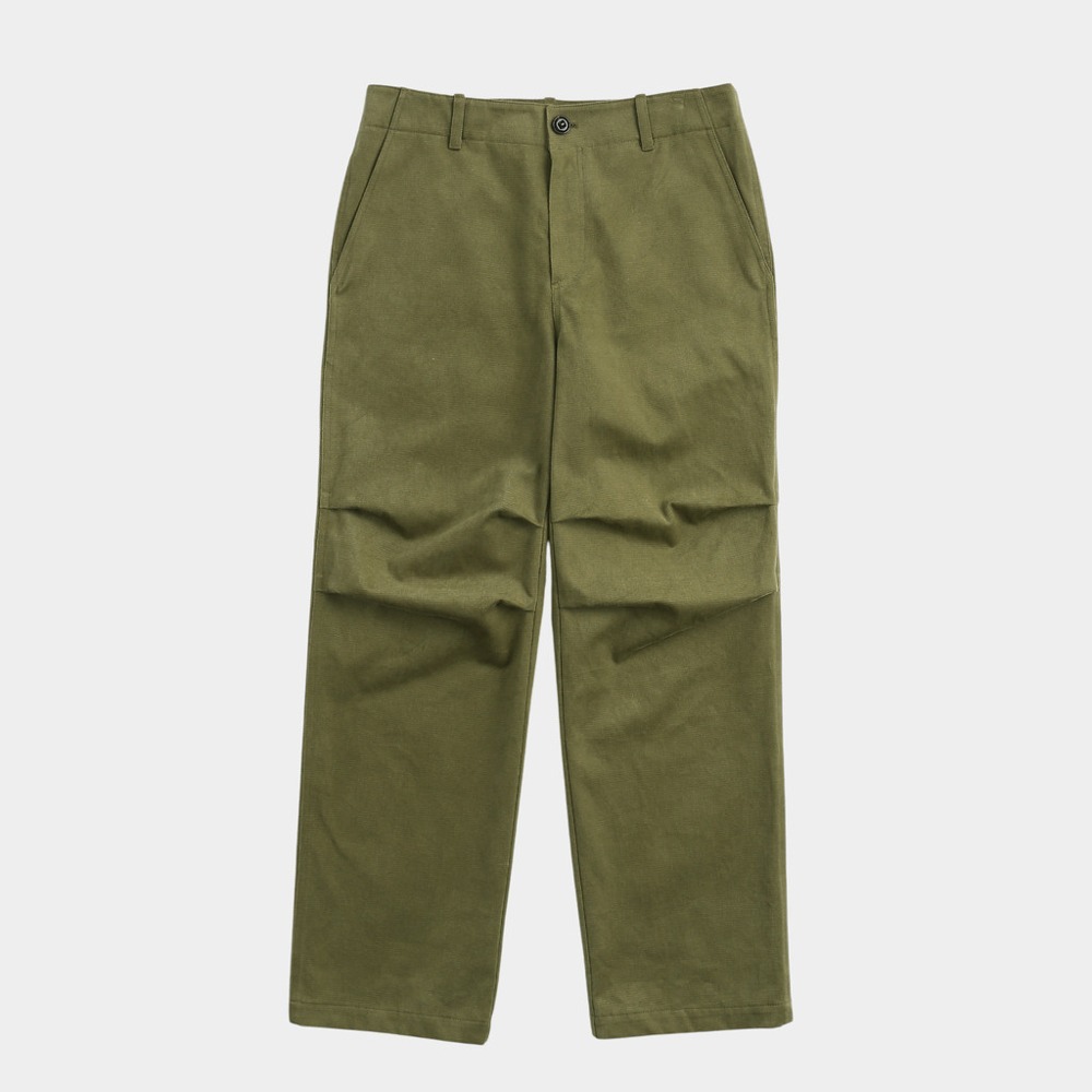 [Homly]  Parachute Pants Green
