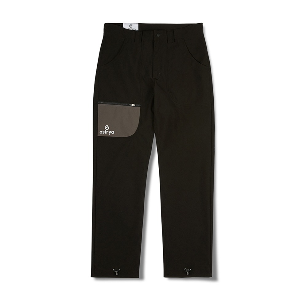 [Ostrya]  Alpine Soft Shell Pants Black
