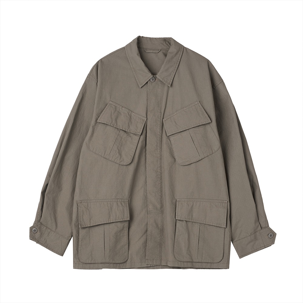 [SEW]  24SS Jungle Fatigue Jacket Covert Grey