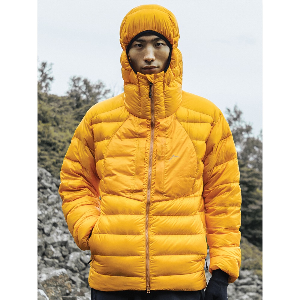 [Cayl]  Light Down Jacket Orange
